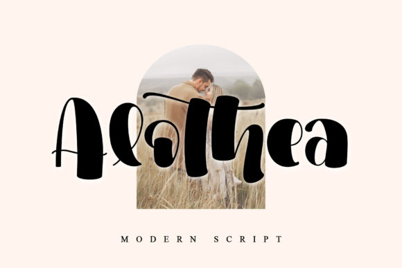 Alothea: The Modern Script Font for Campaigns