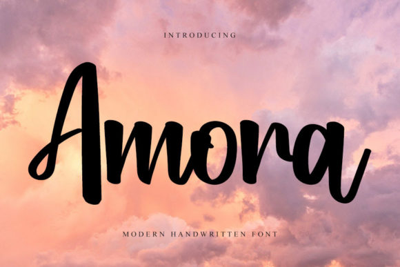Amora: The Elegant Script Font for Polished Branding