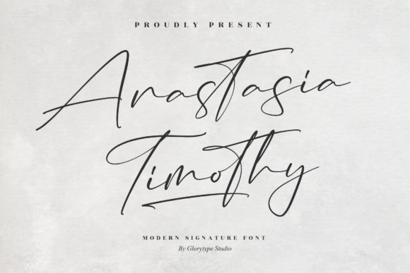 Anastasia Timothy: A Delicate Script Font for Editorial Design