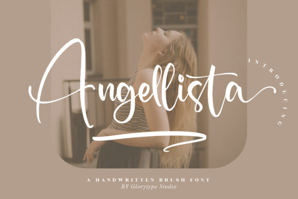 Angellista: A Graceful Script Font for Branding
