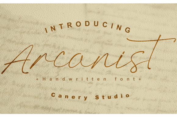 Arcanist: The Perfect Script Font for Business Branding