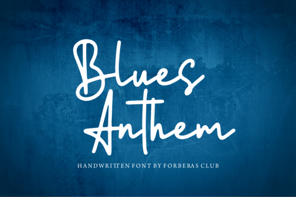 Blues Anthem: The Elegant Script Font for Marketers