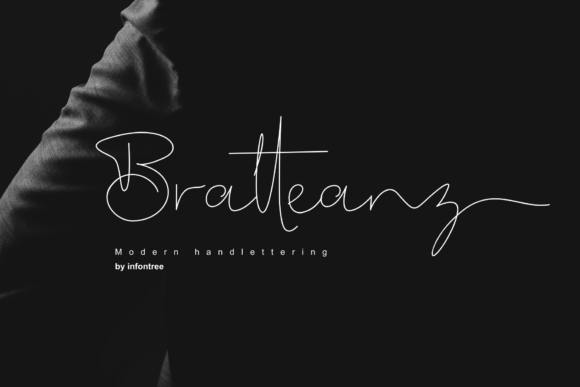Bratteanz: A Delicate Script Font for Elegant Editorial Design
