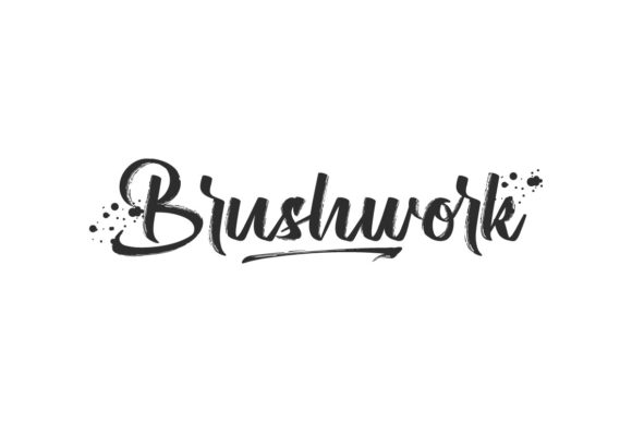 Brushwork: A Textured Handwritten Font for Bold Branding
