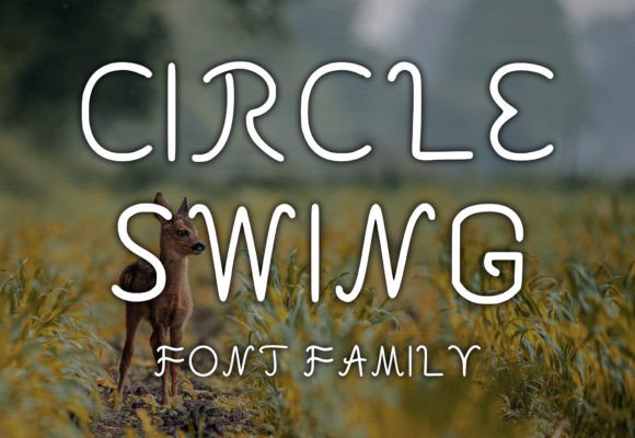 Circle Swing: A Handwritten Font for Web Design