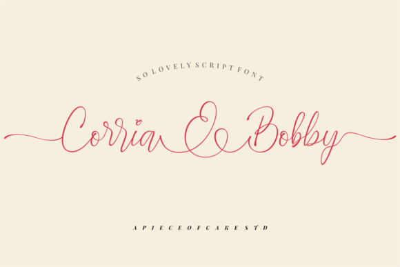 Corria Bobby: A Delicate Script Font for Brand Identity