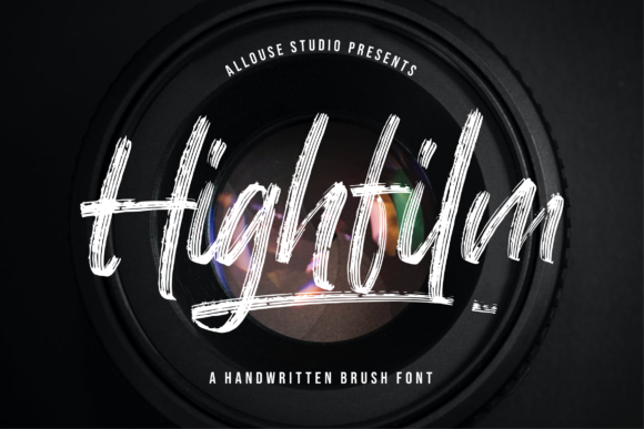 Highfilm: A Script Font for Editorial Design