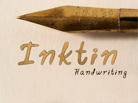 Inktin: A Timeless Handwritten Font for Editorial Design