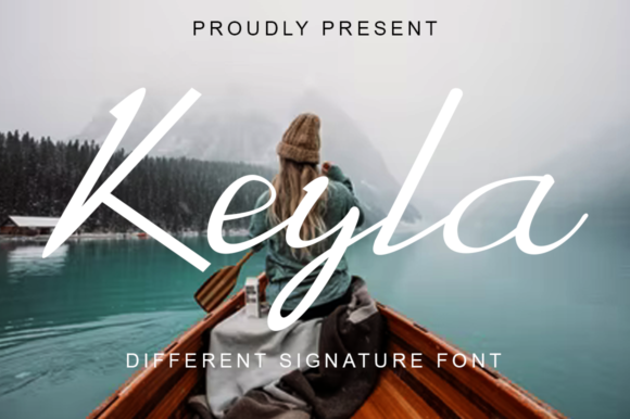 Keyla: A Graceful Script Font for Editorial Design