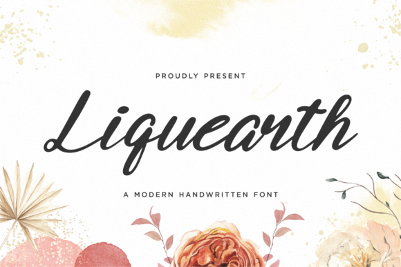 Liquearth: A Premium Script Font for Your Brand