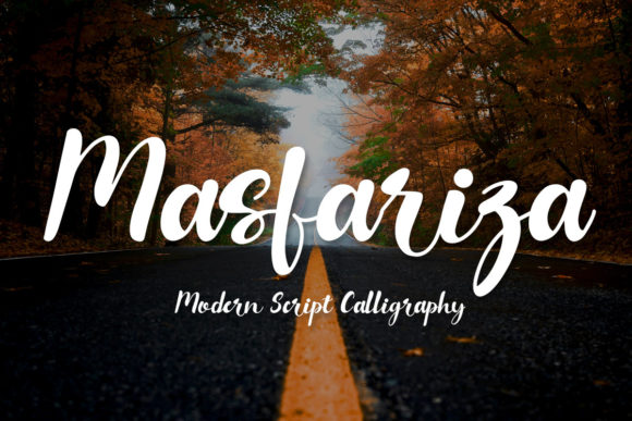 Masfariza: A Romantic Handwritten Font Review