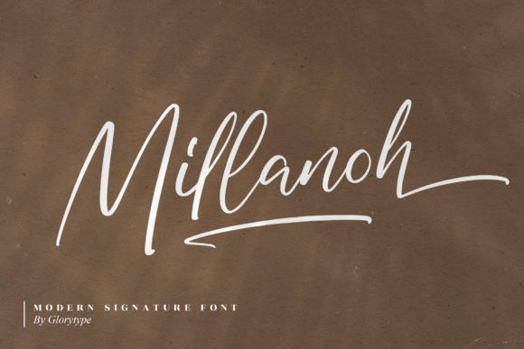 Millanoh: A Luxury Script Font for Business Branding