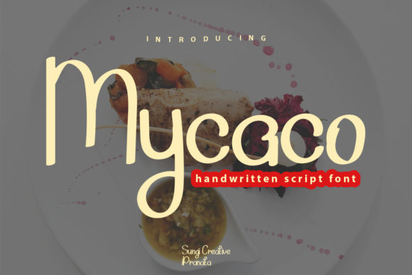 Mycaco: The Handwritten Font for Crafters