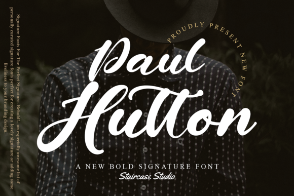 Paul Hutton: A Premium Script Font for Web Design