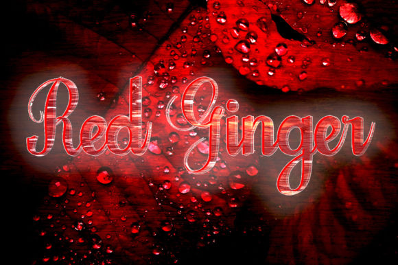 Red Ginger: A Timeless Handwritten Font for Brands
