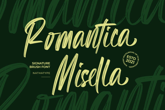 Romantica Misella: A Fresh Handwritten Font for Crafters