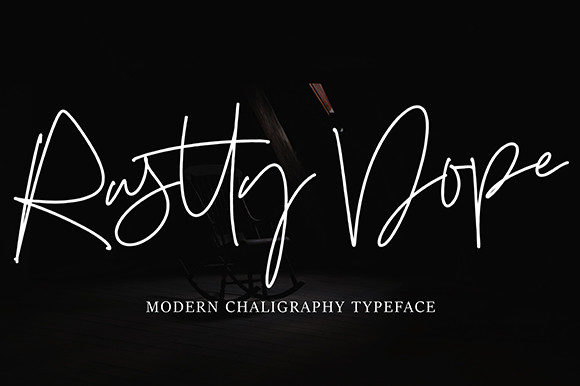 Rustty Dope: A Premium Script Font for Web Design